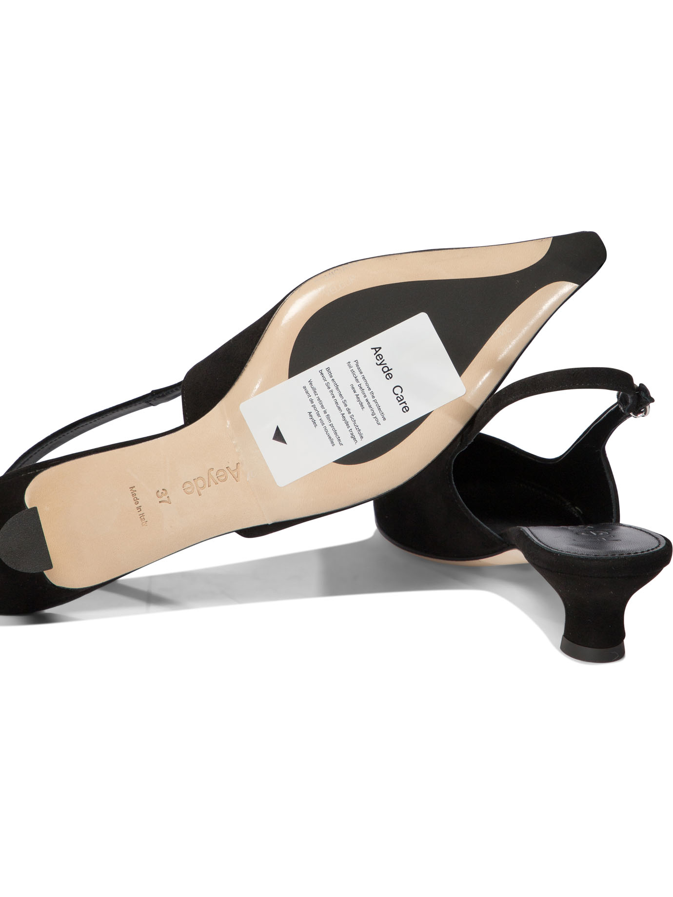 AEYDE Black   Catrina slingback